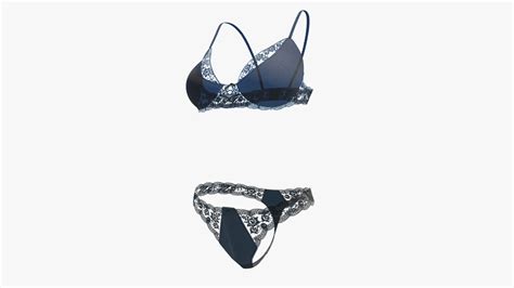 D Model Sexy Lingerie Ss Vr Ar Low Poly Cgtrader