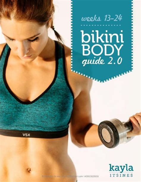 Bikini Body Guide 2 0 Workouts And Training Plan Week 1324 By Kayla Itsines Read Online On