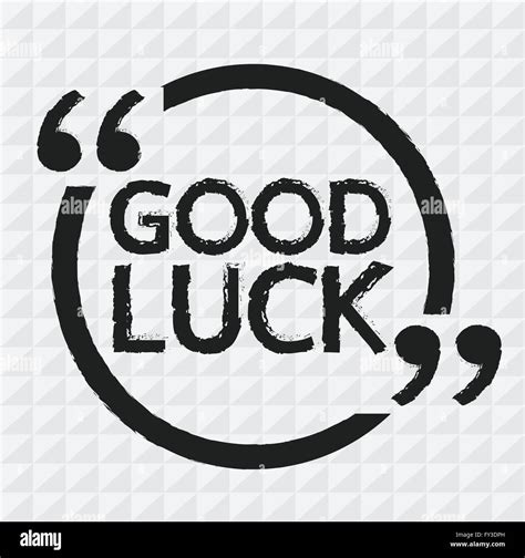 Good Luck Note Stock Vector Images Alamy