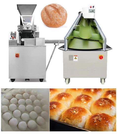 Industrial Kitchen Equipment Continuous Dough Cutting And Rounding