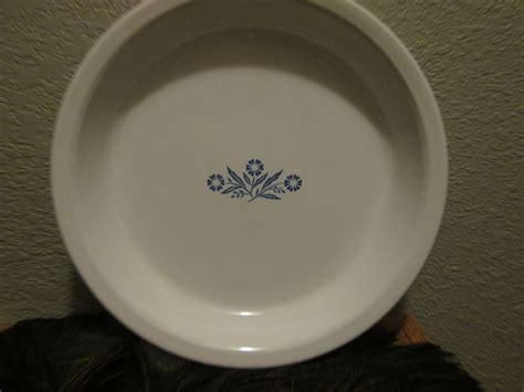 Vintage Corning Ware Cornflower Blue Pie Plate P Etsy