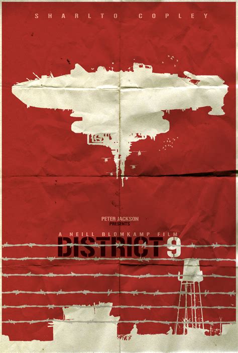 District 9 Minimalist Poster | Minimalist poster, Movie poster art ...