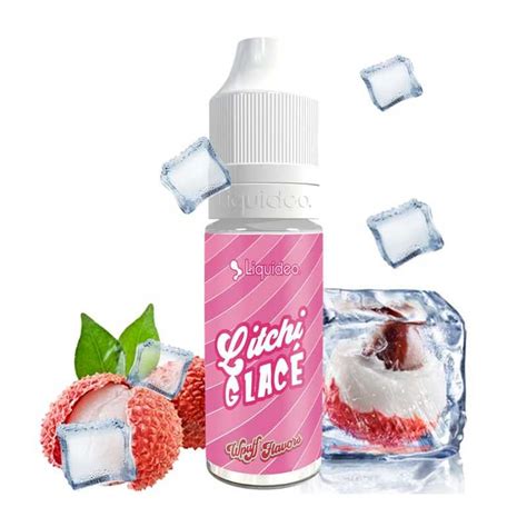 LIQUIDEO Eliquide litchi glacé 10ml gamme wpuff