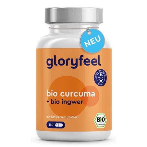 Gloryfeel Bio Curcuma Bio Ingwer Kapseln St Shop Apotheke