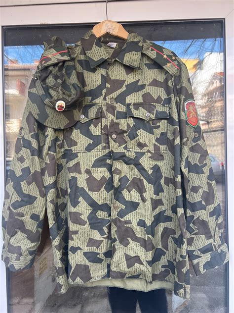 Rare Bulgarian Army Camouflage Officer's Uniform Shirt - Etsy