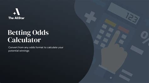 Betting Odds Calculator | Convert Any Odds Format To Winnings