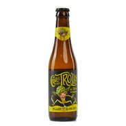 Blonde Beer Cuv E Des Trolls Its Glass Brasserie Dubuisson