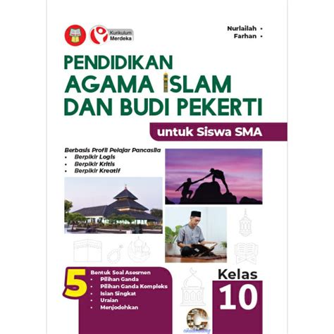 Jual Buku Pendidikan Agama Islam Pai Dan Budi Pekerti Untuk Siswa Sma Kelas X 10 Kurikulum