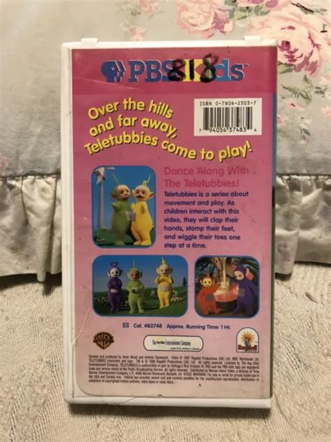 Teletubbies Danse Avec Les Teletubbies Vhs Pbs Enfants Tinky Winky Dipsy Laa Laa Po Eur 9 10