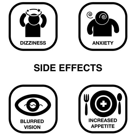 Drug Side Effects Symptom Icon 24515660 Vector Art At Vecteezy