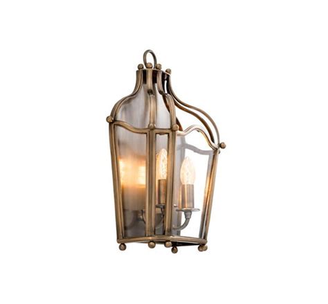 Vegglampe Lys E Messing Outlet Newport