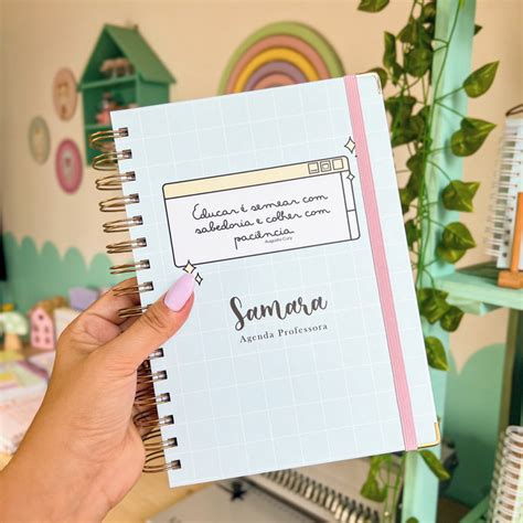 Agenda Professores Personalizada Elo Produtos Especiais