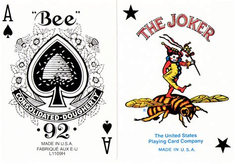 Bee playing cards, Bee cards, Cards