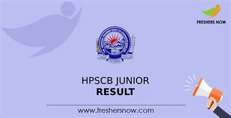 Hpscb Junior Clerk Result Out Cut Off Marks Merit List