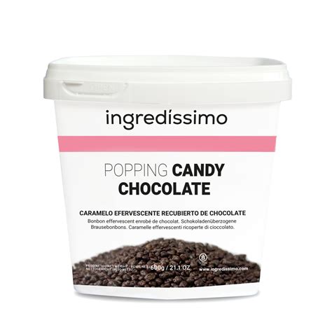 Popping Candy Chocolate Ingredíssimo