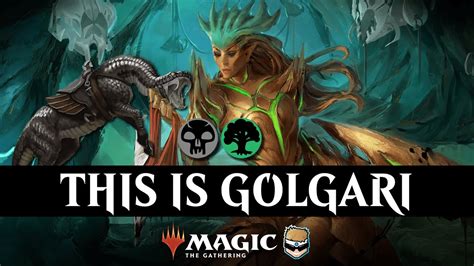 Golgari Midrange Ranked Standard Mtg Arena Youtube