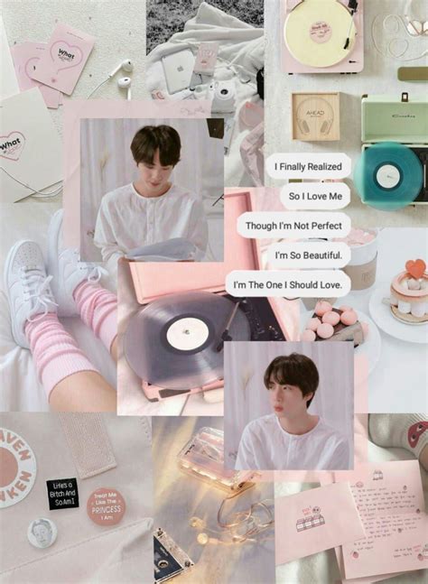 BTS Jin Aesthetic Wallpapers - Wallpaper Cave