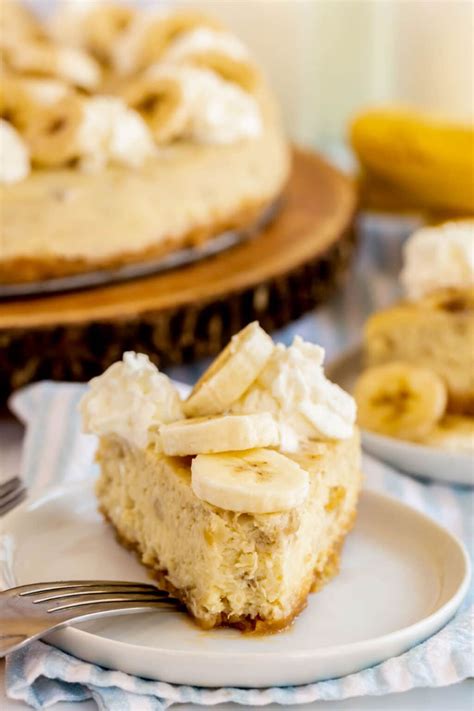 The Best Banana Cream Cheesecake Kylee Cooks