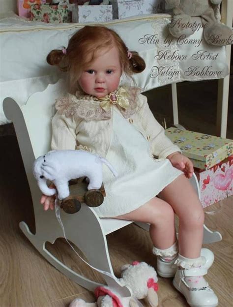 Alin Reborn Vinyl Toddler Doll Kit By Conny Burke Reborn Doll Kits