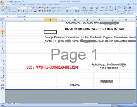 Mengubah Angka Menjadi Huruf Dengan Fungsi Terbilang Microsoft Excel