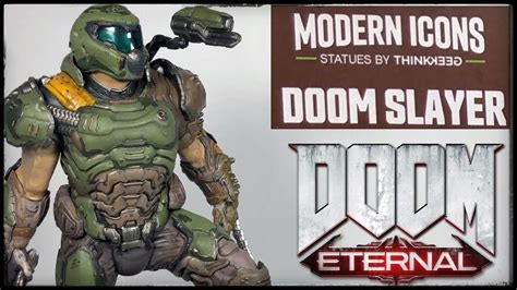 Modern Icons Doom Slayer Statue Doom Eternal Youtube