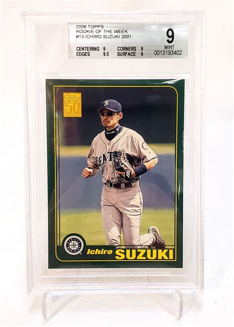 Ichiro Suzuki Topps Beckett Swit Sports