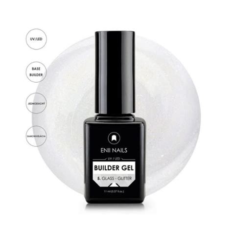Builder Bottle Gel Glitter Nude Enii Nails