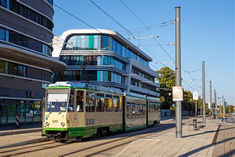 Der Triebwagen 177 Der VBBr Verkehrsbetriebe Brandenburg An Der Havel