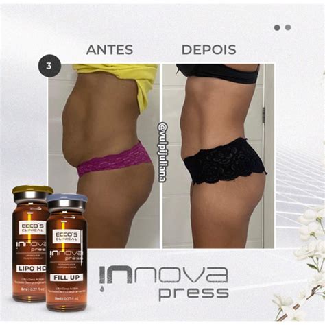 Innova Press Lipo Hd Ampolas Ml Liporedu O E Harmoniza O Corporal