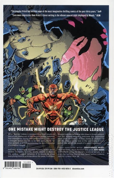 Justice League Tpb Dc Universe Rebirth Comic Books