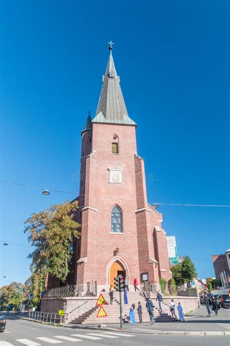 St Olav S Cathedral Norwegian Sankt Olav Domkirke Editorial Photo