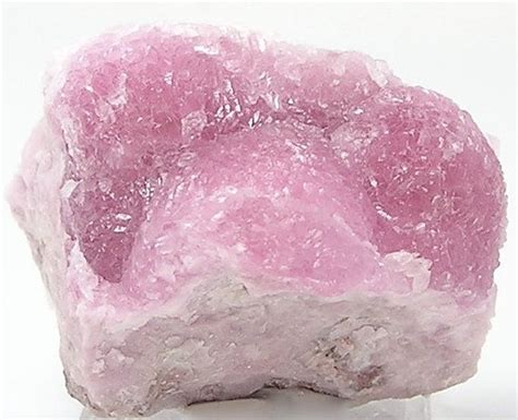 Pink Calcite Crystalline Botryoidal Cluster By Fenderminerals Calcite