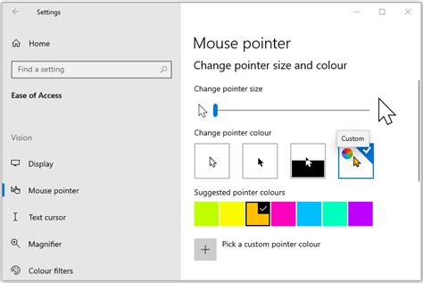 5 Ways To Change The Mouse Pointer Color And Size In Windows 10