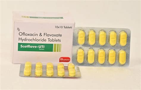 Ofloxacin Flavoxate Hydrochloride Tablets At Rs 1750 In Kala Amb ID