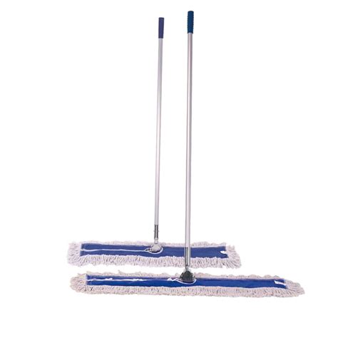 Dust Control Mop White 30 cm with Aluminum Handle - FantoM International