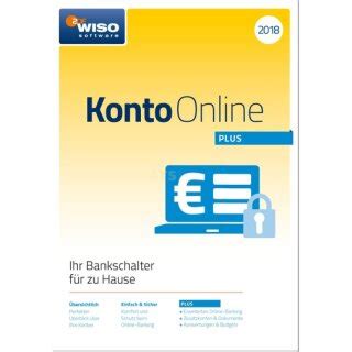 Buhl WISO Konto Online PLUS 2018 1 Benutzer Vollversion EFS PKC 42 5