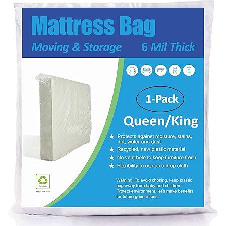 Amazon Comforthome Mattress Bag For Moving And Storage Queen And