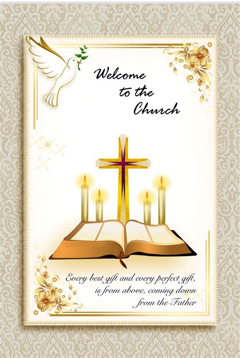 Welcome Cards - Religious Cards - WE7 Pack of 12 2 designs