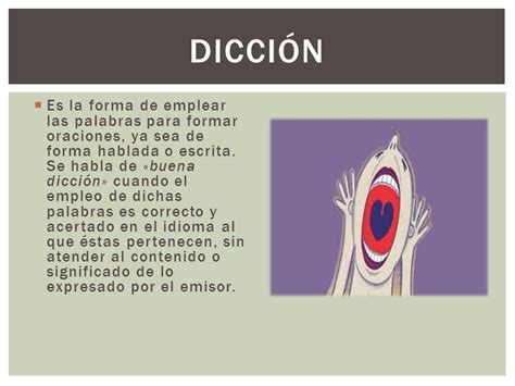 Definición de Dicción Qué es Significado y Concepto