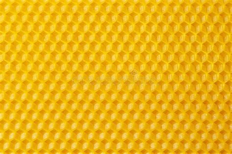 Wax Base For Honeycomb Stock Image Image Of Yellow Abstract