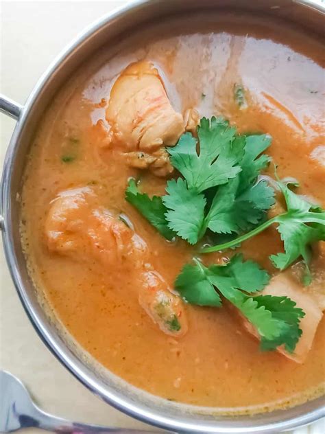 5 Ingredient Easy Chicken Curry Without Coconut Milk Go Healthy Ever