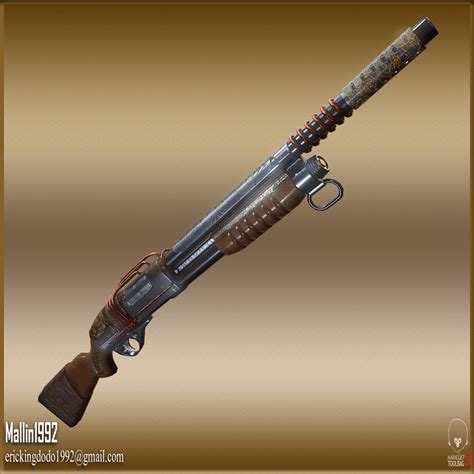 Artstation Dieselpunkshotgun