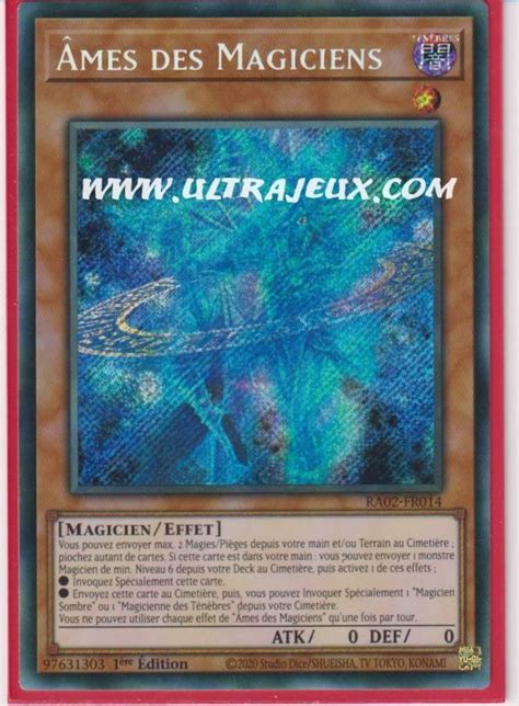 Mes Des Magiciens Ra Fr Sr Carte Yu Gi Oh Cartes L Unit