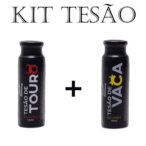 Kit Tesão De Vaca Tesão De Touro Casal Afrodisíaco Natural Sexy