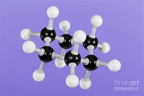 Cyclohexane Molecule Chair Conformation Photograph By Martyn F