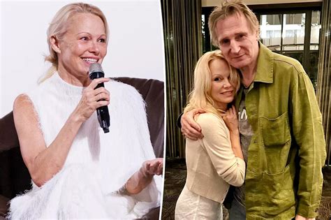 Pamela Anderson Calls Naked Gun Co Star Liam Neeson The Perfect