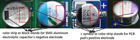 Smd Aluminum Electrolytic Capacitor Polarity Identification