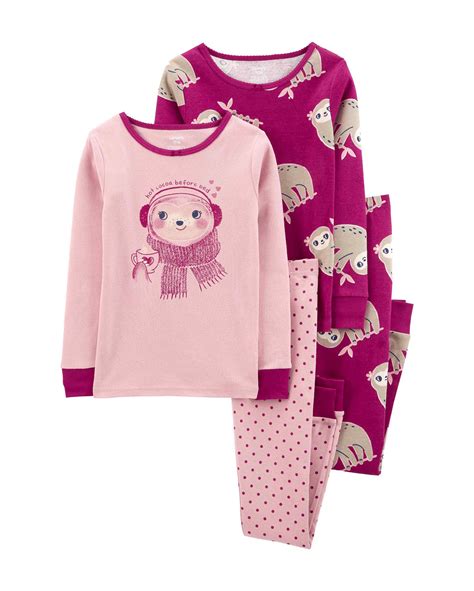 Riachuelo Pijama Infantil Carter S Pe As Bicho Pregui A Rosa Claro