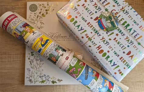 Quick Easy DIY Wrapping Paper Using Book Pages