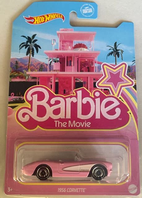 Hot Wheels Barbie Corvette Barbie The Movie Ready To Ship Picclick Ca